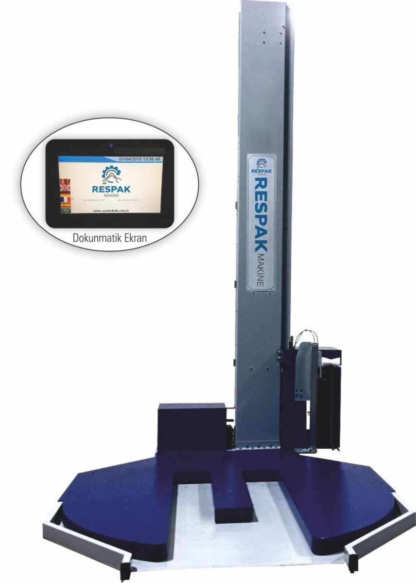 Transpalet Girişli Streç Makinesi